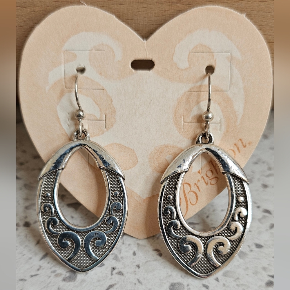 Brighton Collectibles Jewelry Venetian Canals French Wire Earrings Retired